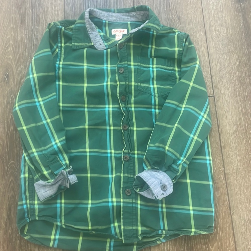 Cat & Jack Button Down Top